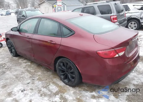 2015 Chrysler 200 S из США, поврежденный, VIN 1C3CCCBB8FN696479